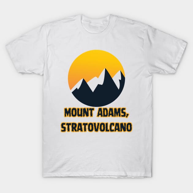 Mount Adams, stratovolcano T-Shirt by Canada Cities